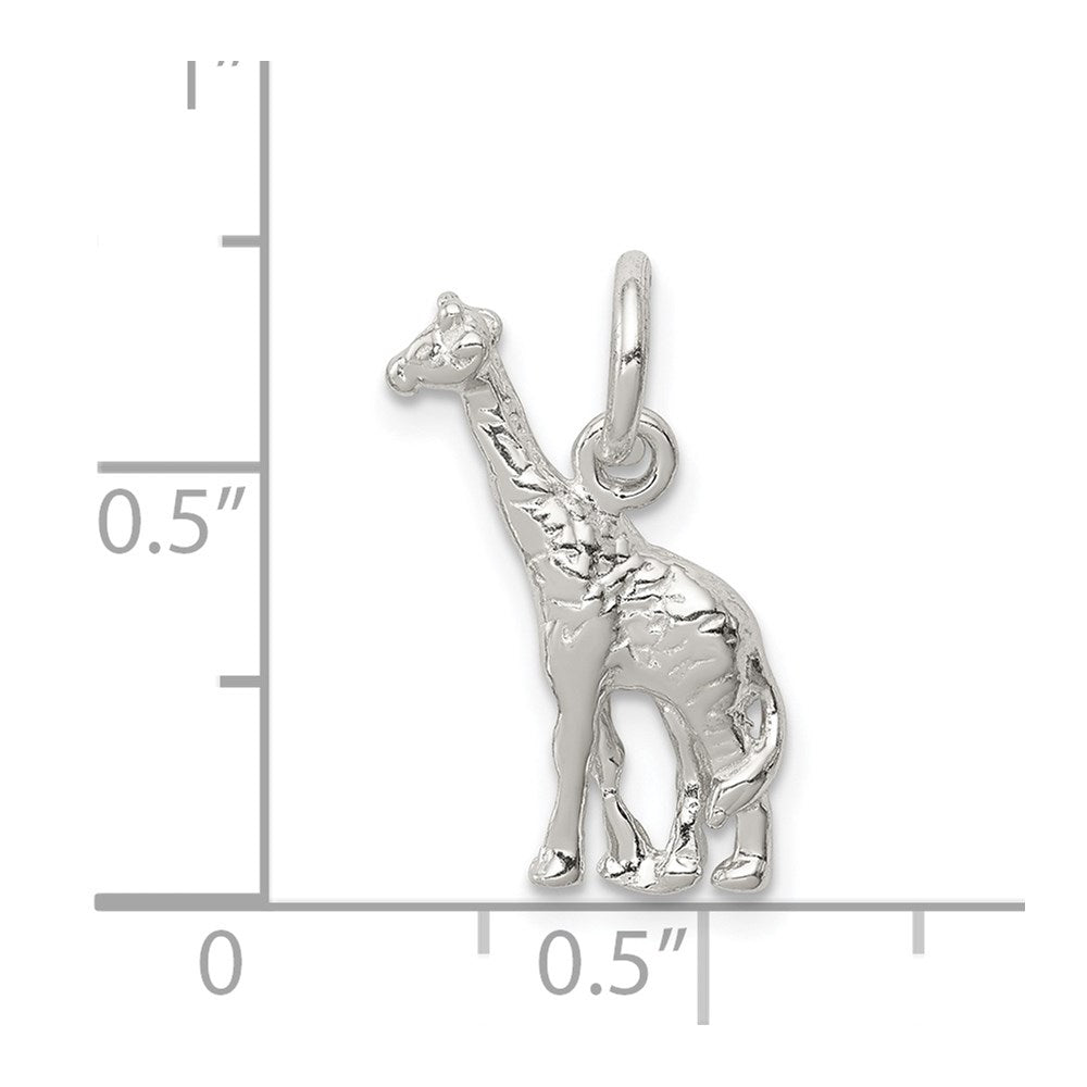 Sterlingsilber Giraffe Charm