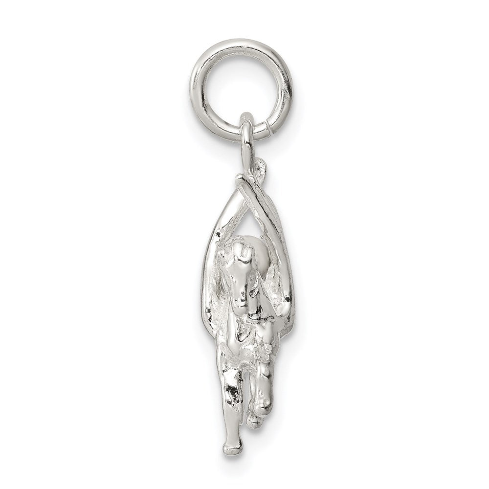 Sterlingsilber Pegasus Charm