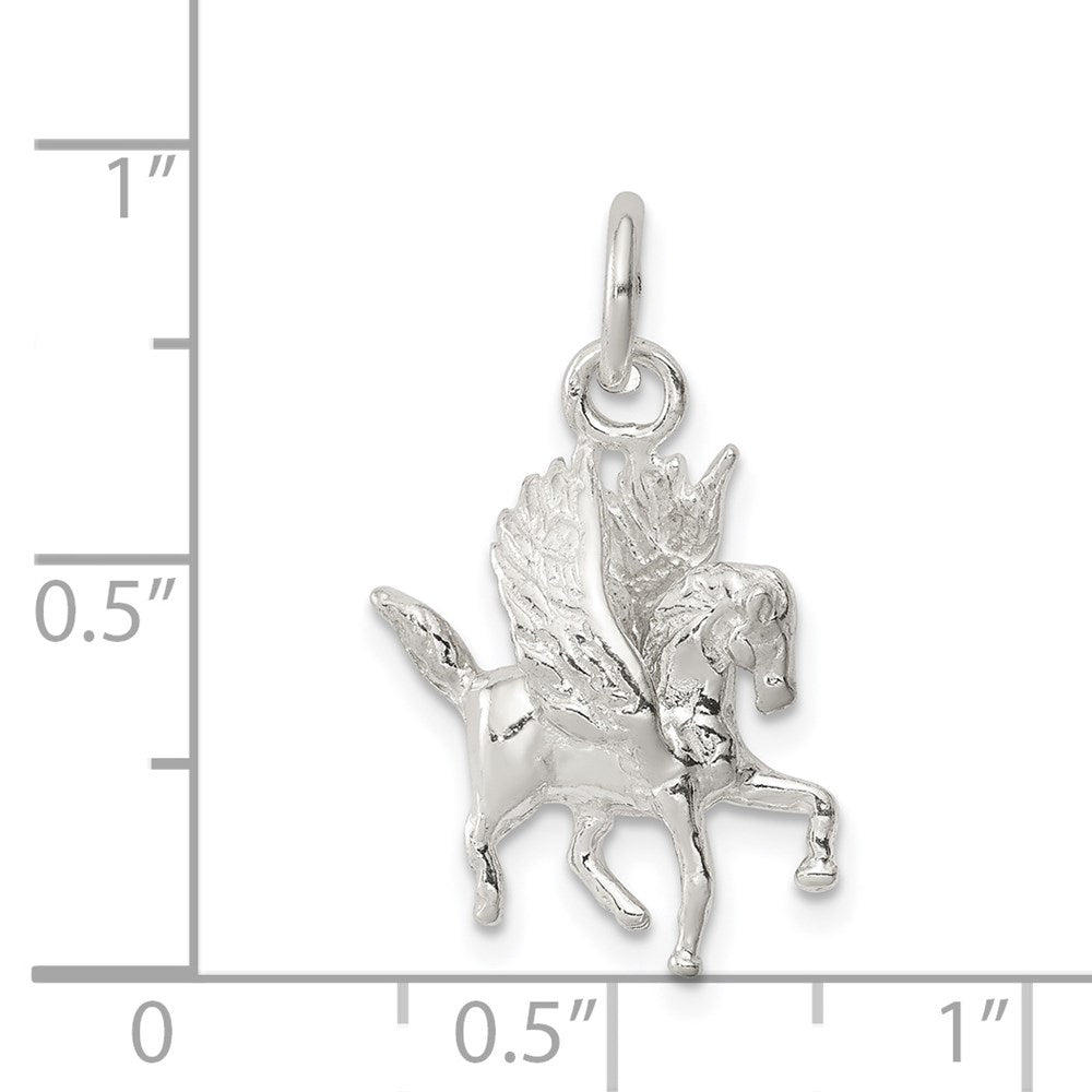 Sterlingsilber Pegasus Charm