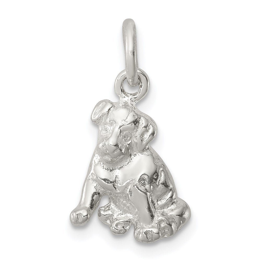 Sterlingsilber Hund Charm