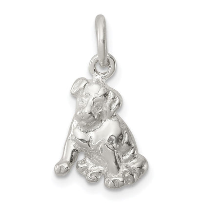 Sterlingsilber Hund Charm