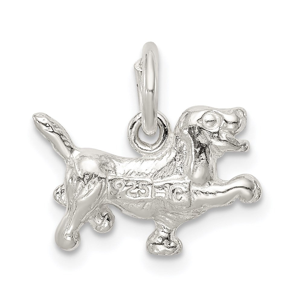 Sterlingsilber Hund Charm