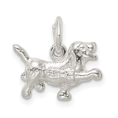 Sterlingsilber Hund Charm