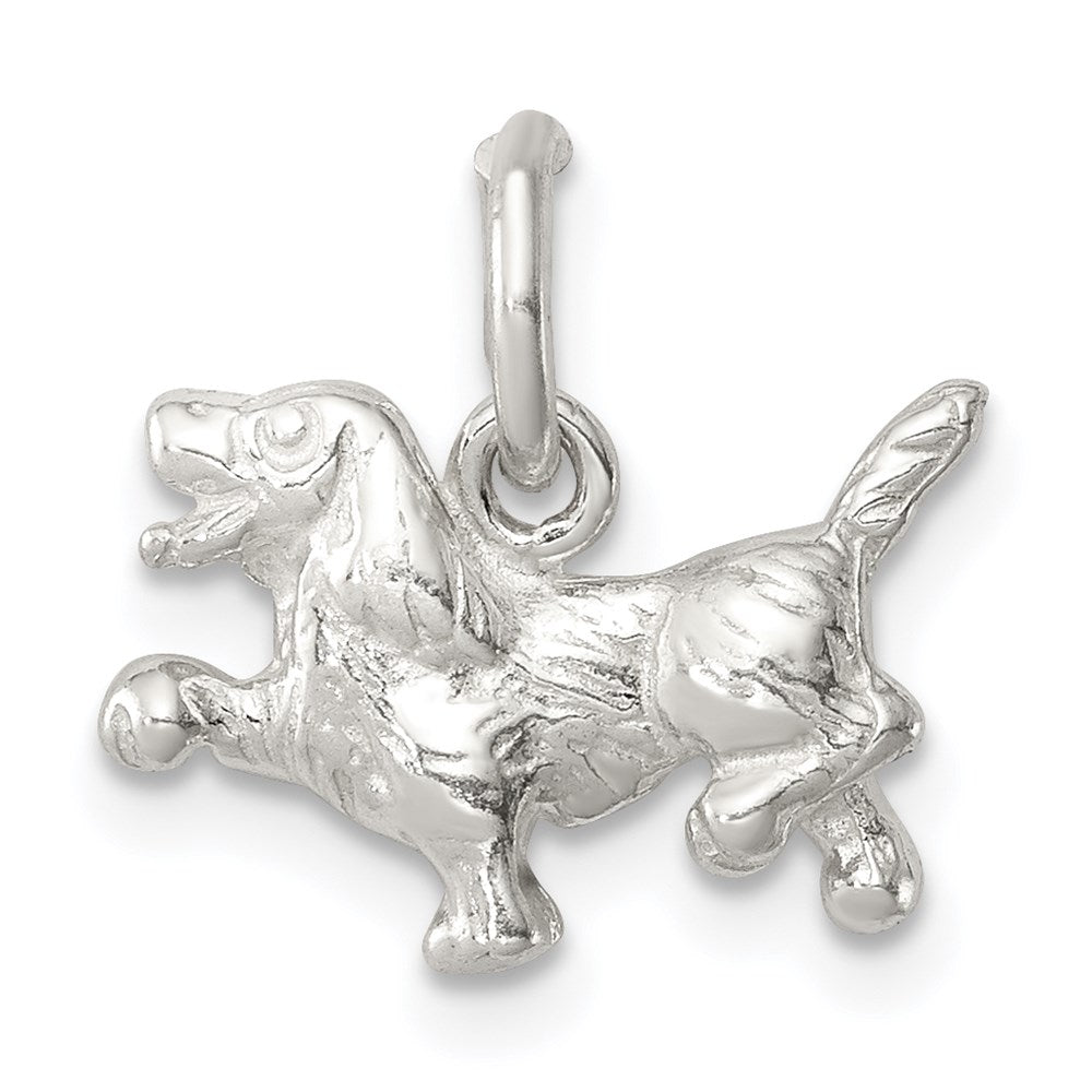 Sterlingsilber Hund Charm