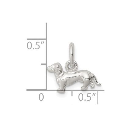 Sterlingsilber Hund Charm