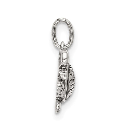 Sterlingsilber Antikisiert Schildkröte Charm