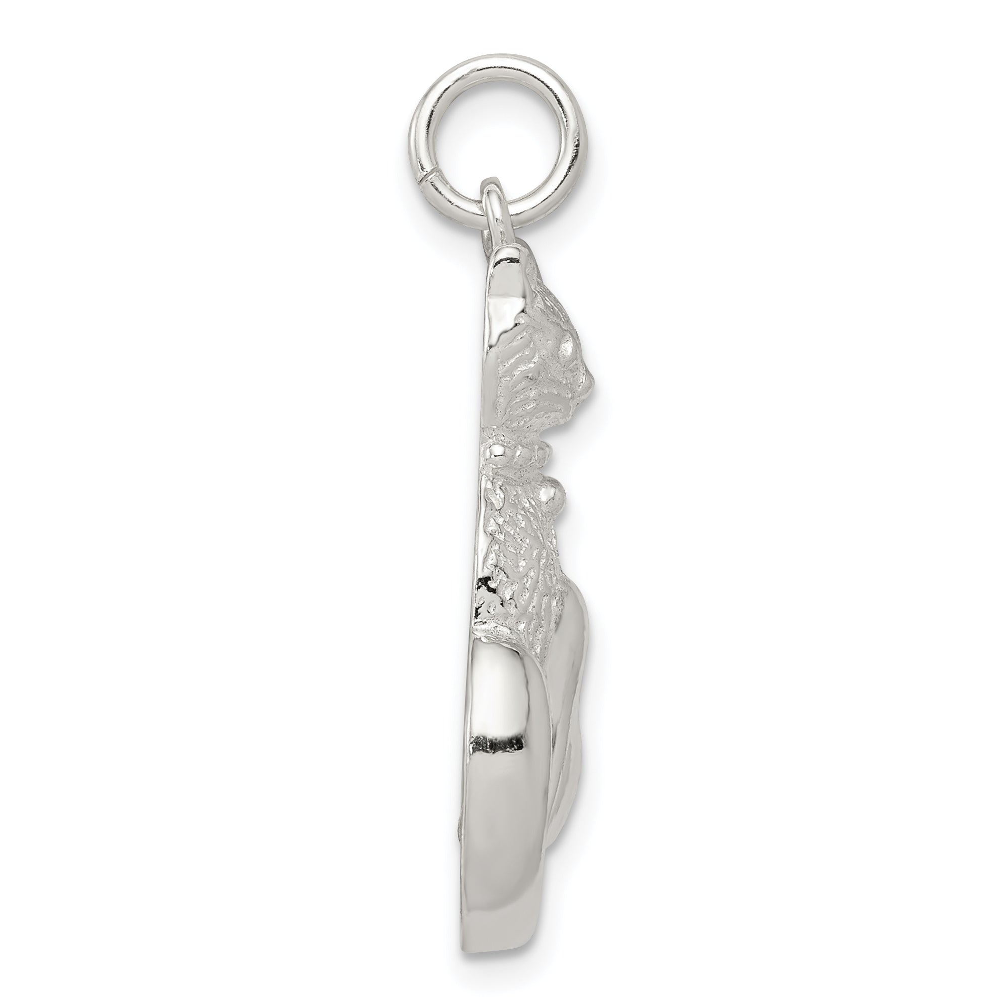 Sterlingsilber Katze Charm