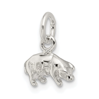 Sterlingsilber Pig Charm