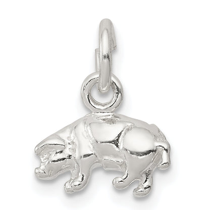 Sterlingsilber Pig Charm