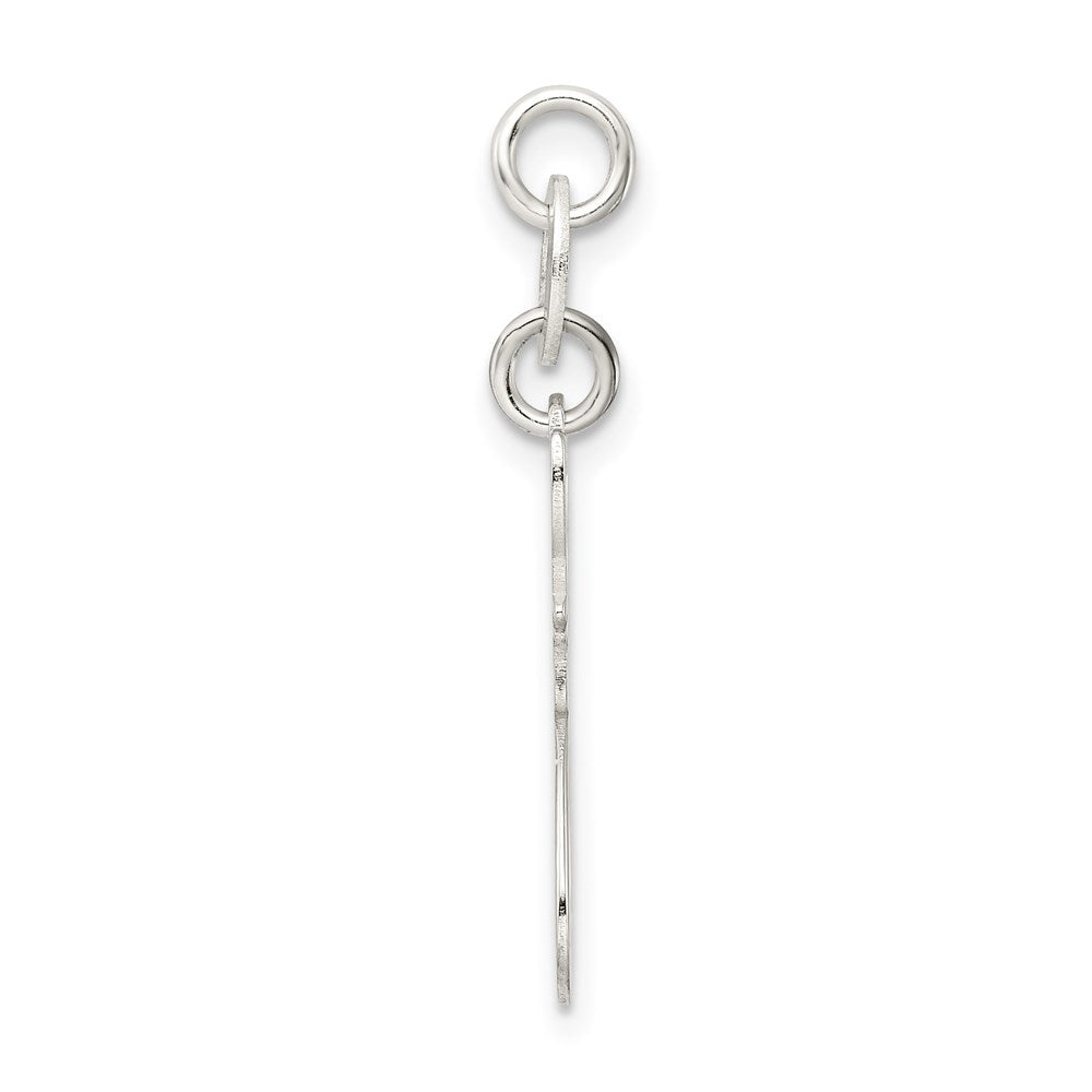 Sterlingsilber Poliert Katze Charm