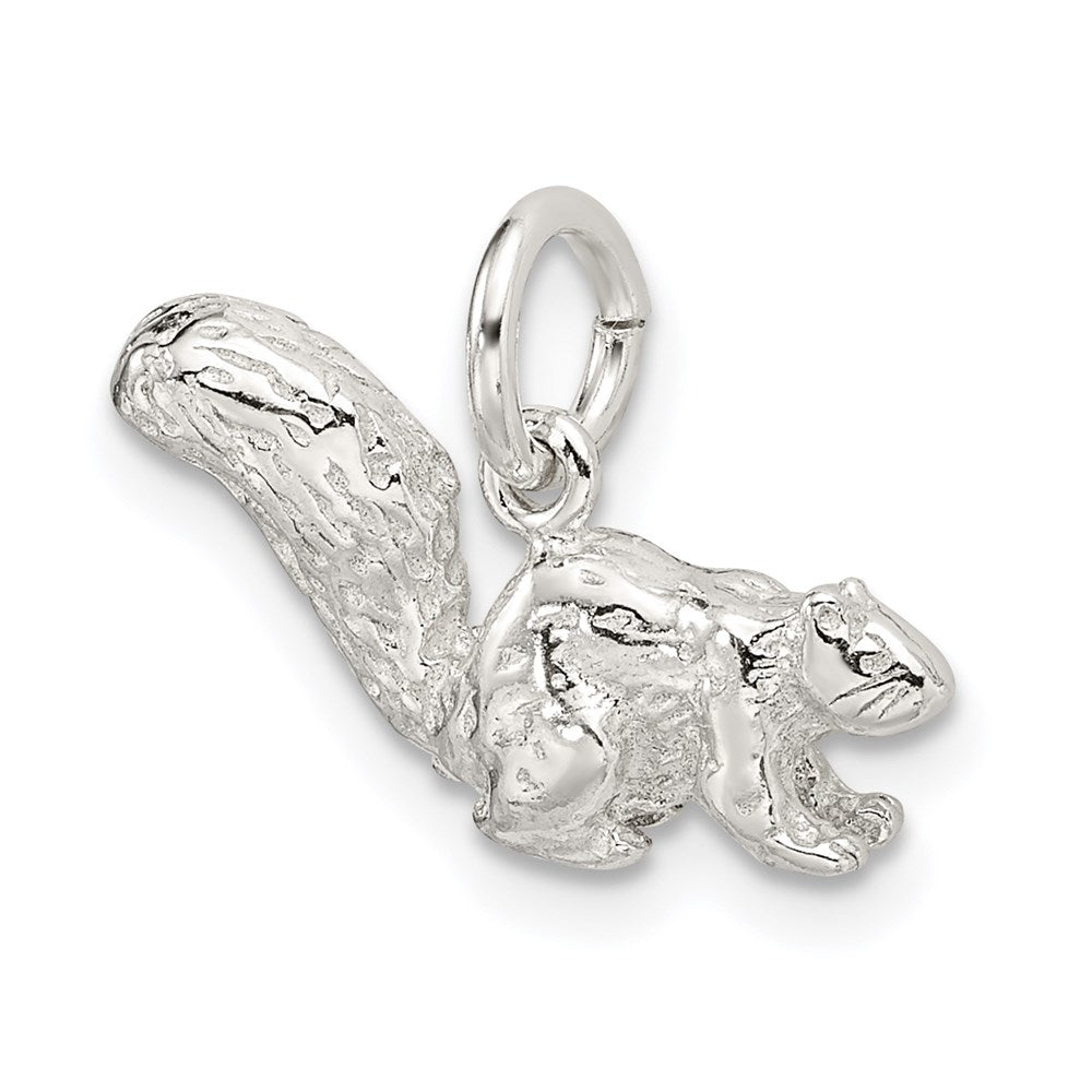 Sterlingsilber Squirrel Charm