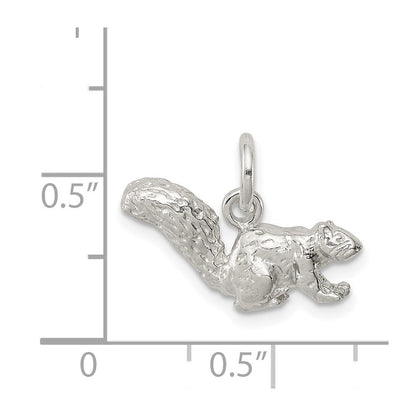 Sterlingsilber Squirrel Charm