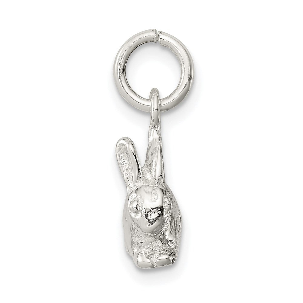 Sterlingsilber 3-d Hase Charm