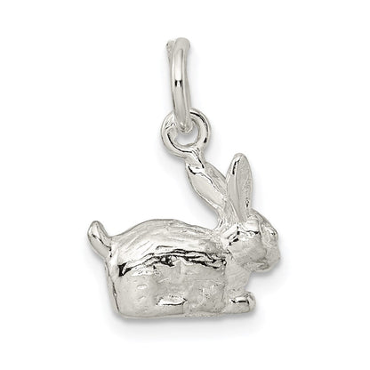 Sterlingsilber 3-d Hase Charm