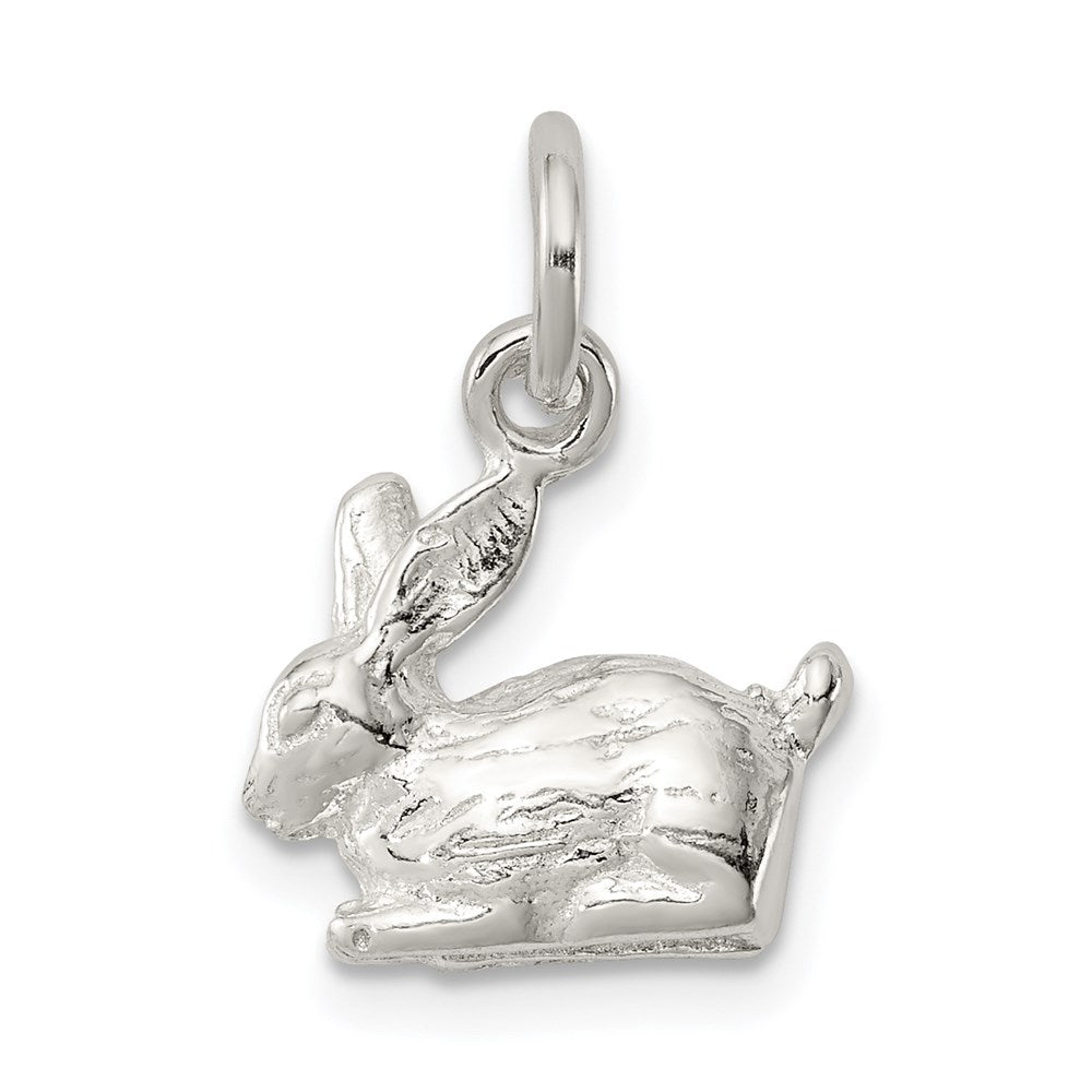 Sterlingsilber 3-d Hase Charm