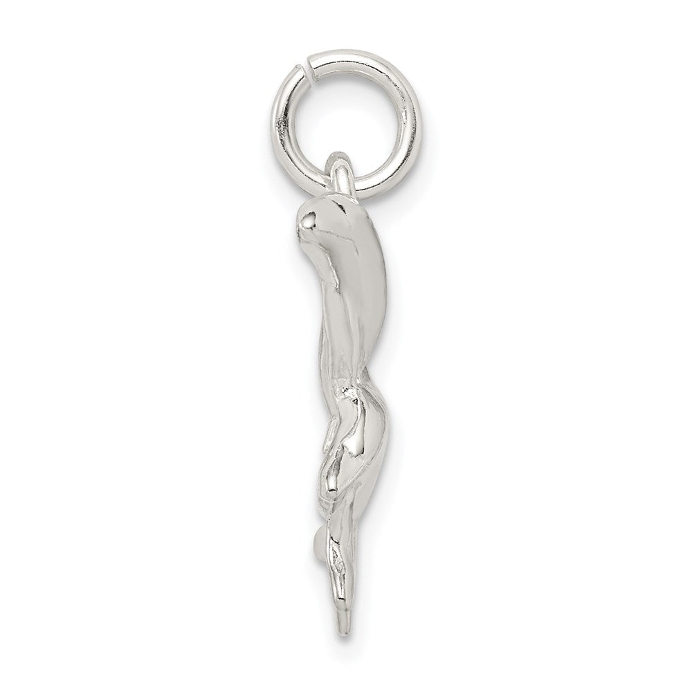 Sterlingsilber Dolphins Charm