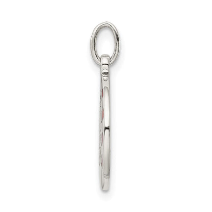 Sterlingsilber Rhodiniert Emailliert Statue Of Liberty mit Flag Charm