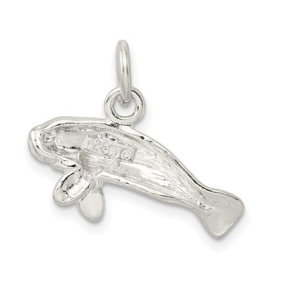 Sterlingsilber Manatee Charm