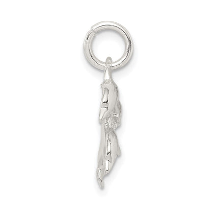 Sterlingsilber Dolphins Charm