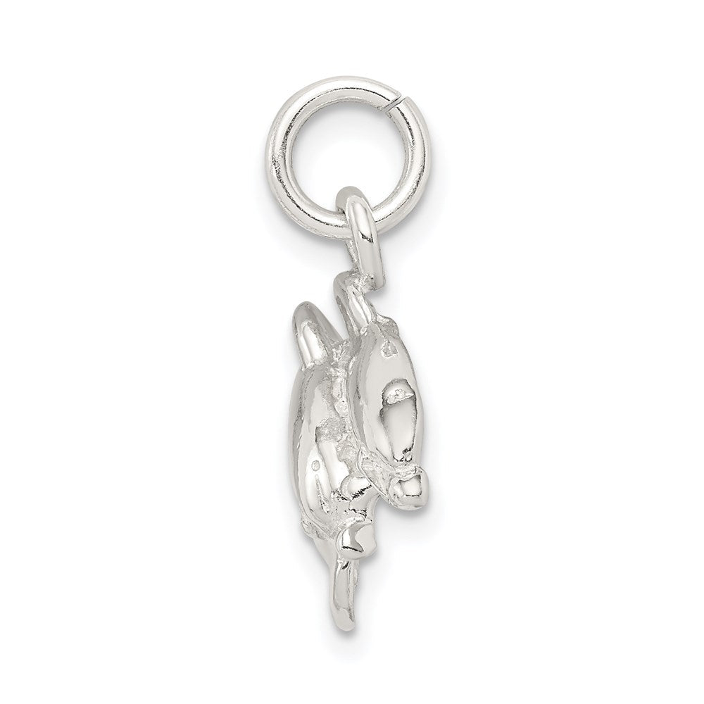 Sterlingsilber Dolphins Charm