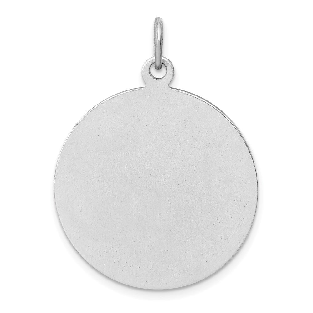 Sterlingsilber Rhodiniert Emaille St. Christopher Medaille