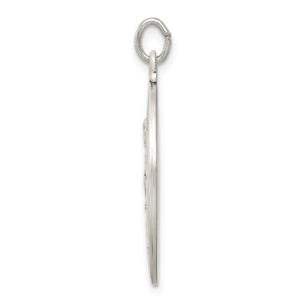 Sterlingsilber Antikisiert St. Joseph Medaille