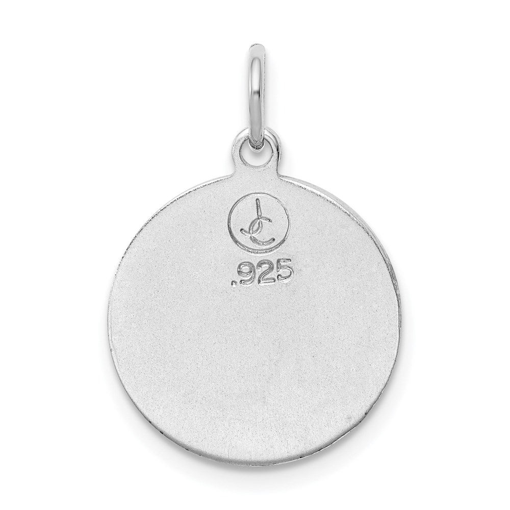 Sterlingsilber Rhodiniert & Goldfarben St Peregrine Medaille