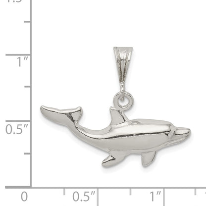 Sterlingsilber Delfin Charm