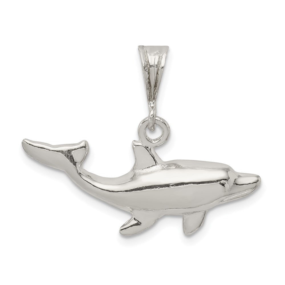 Sterlingsilber Delfin Charm