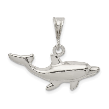 Sterlingsilber Delfin Charm