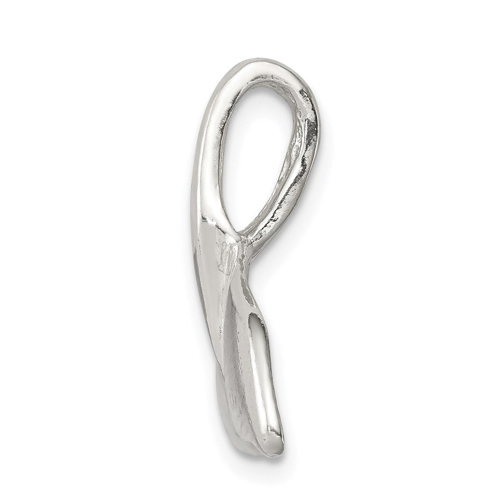 Sterlingsilber Wal Schwanz Charm