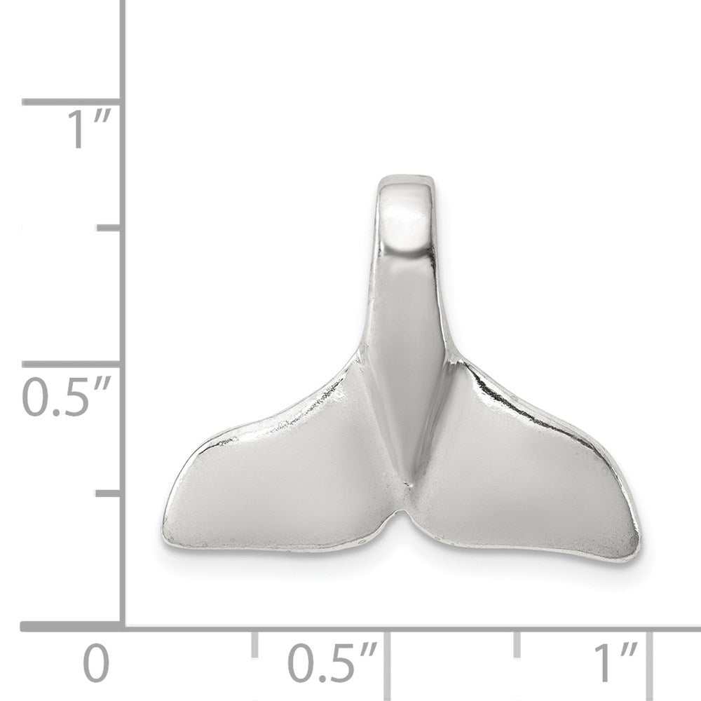 Sterlingsilber Wal Schwanz Charm