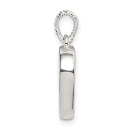 Sterlingsilber Emaille Liebe You Mama Herz Anhänger