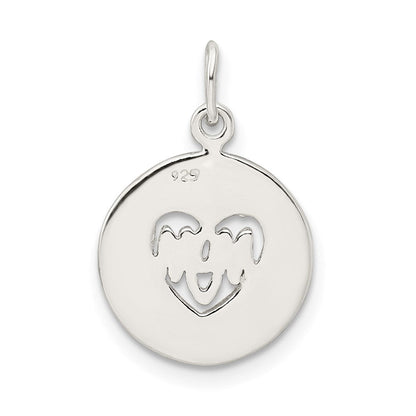 Sterlingsilber Emaille Mama Charm