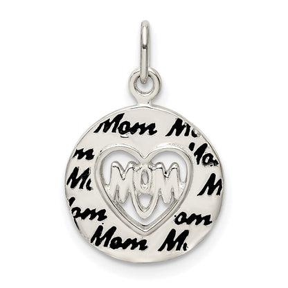 Sterlingsilber Emaille Mama Charm