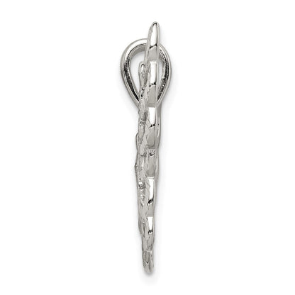 Sterlingsilber Diamantiert Schmetterling Anhänger