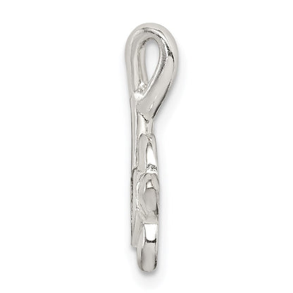 Sterlingsilber Glitzer Infused Stern Fisch und Schildkröte Kette Anhänger