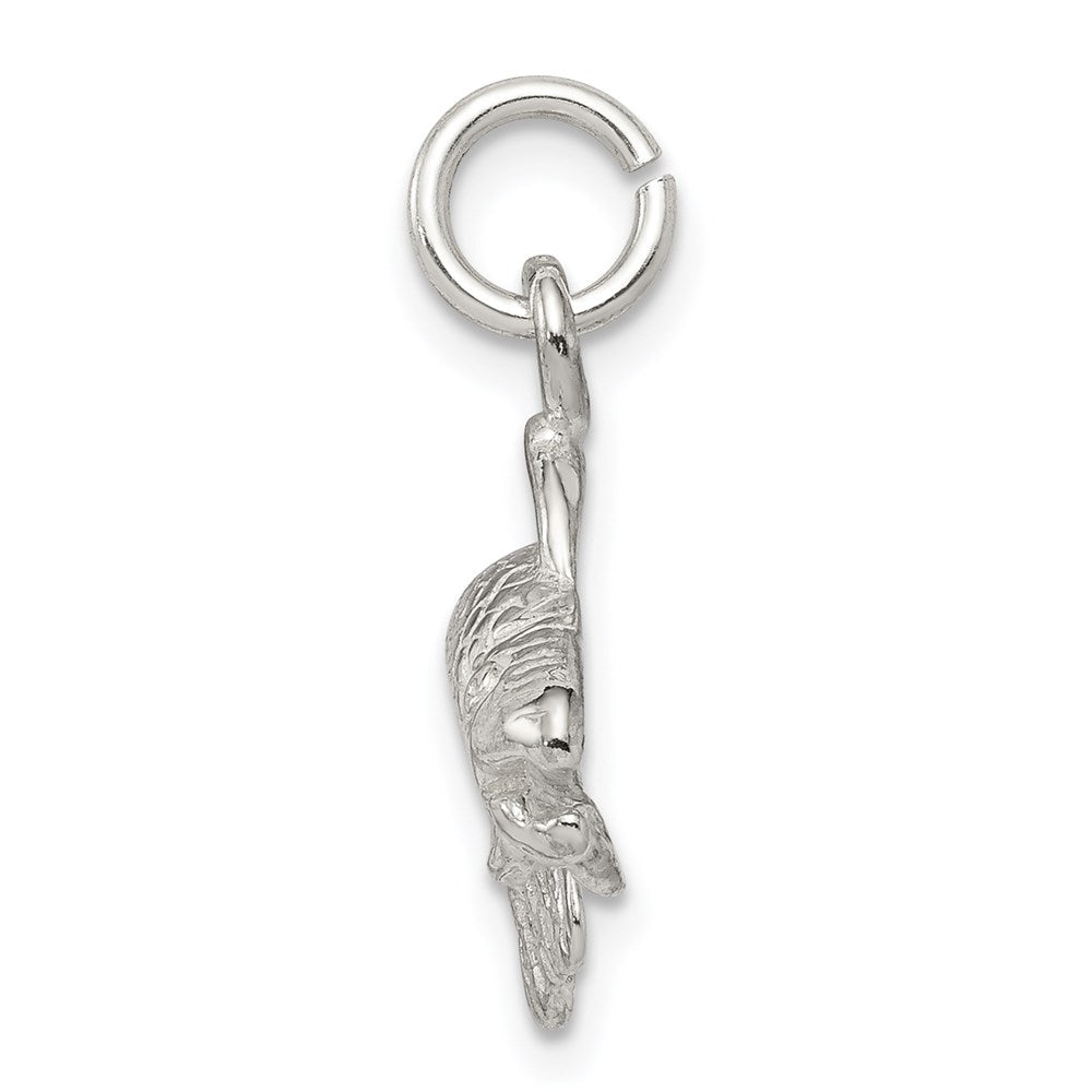 Sterlingsilber Fisch Charm