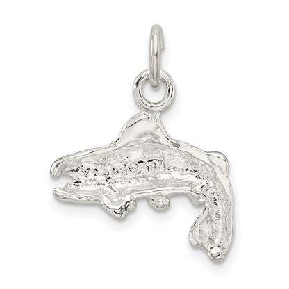 Sterlingsilber Fisch Charm