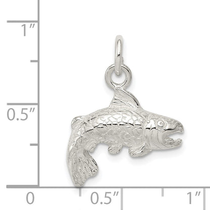 Sterlingsilber Fisch Charm