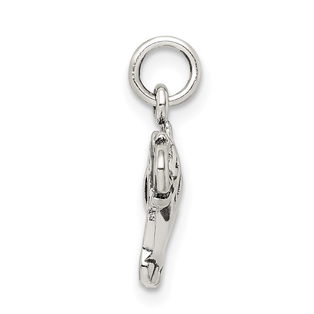 Sterlingsilber Antik Elefant Charm