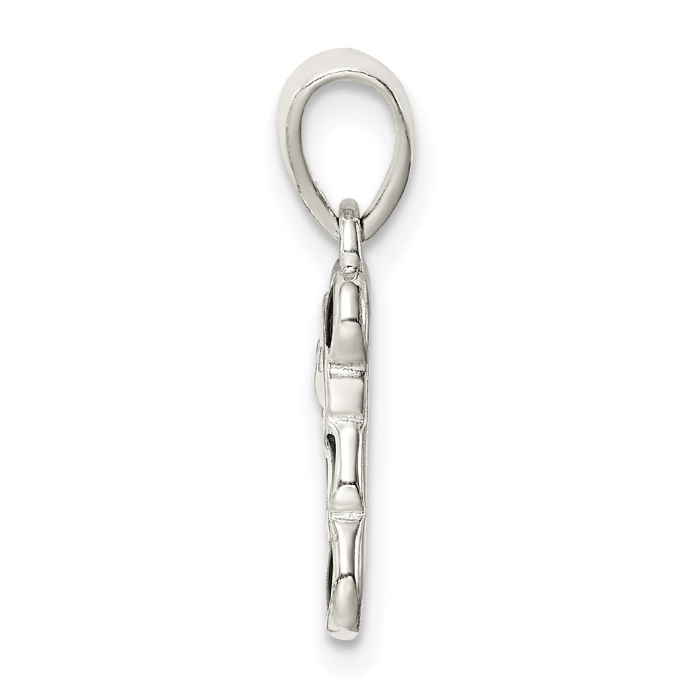 Sterlingsilber Emaille Panda Anhänger