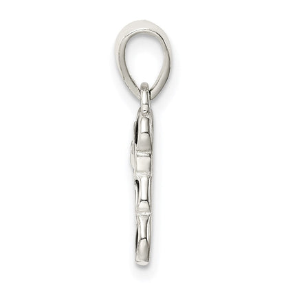 Sterlingsilber Emaille Panda Anhänger