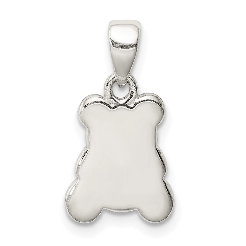 Sterlingsilber Emaille Panda Anhänger