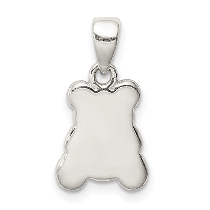 Sterlingsilber Emaille Panda Anhänger