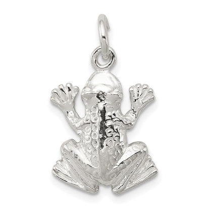 Sterlingsilber Frosch Charm