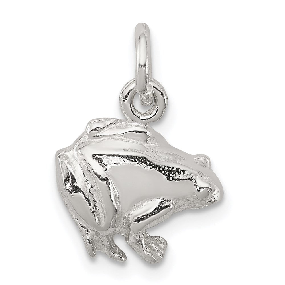 Sterlingsilber Frosch Charm