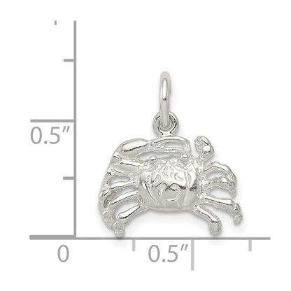 Sterlingsilber Krabbe Charm