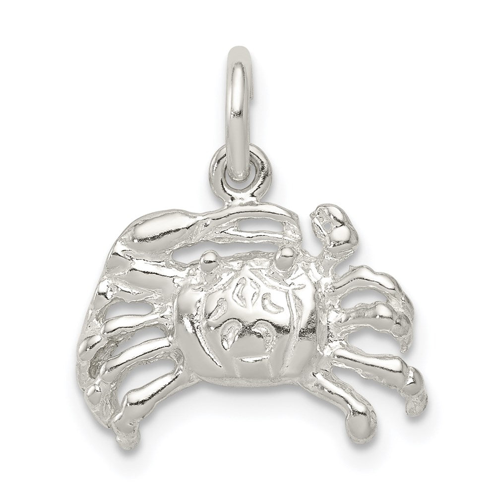 Sterlingsilber Krabbe Charm