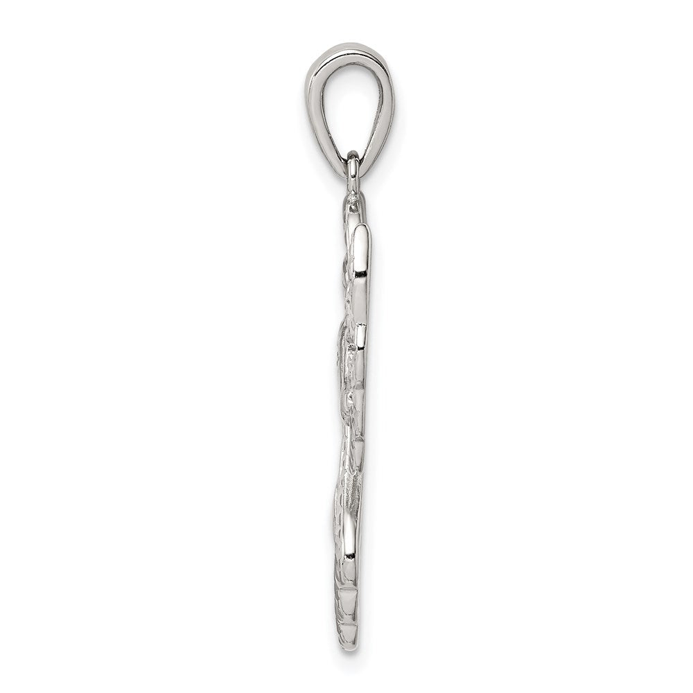 Sterlingsilber Diamant & Diamantiert Engel Anhänger